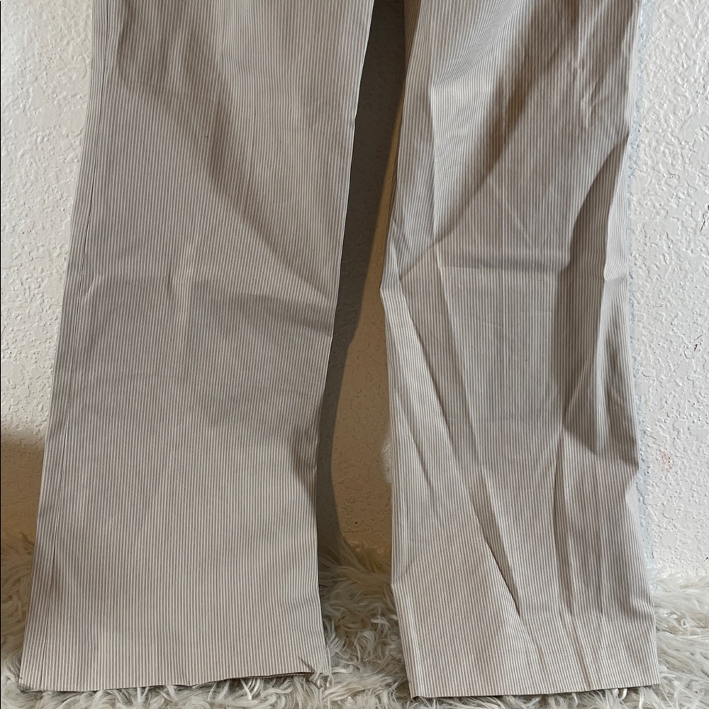 BANANA REPUBLIC Martin Fit With Stripes Trousers Front Pockets Size 2 NEW - Picture 6 of 10